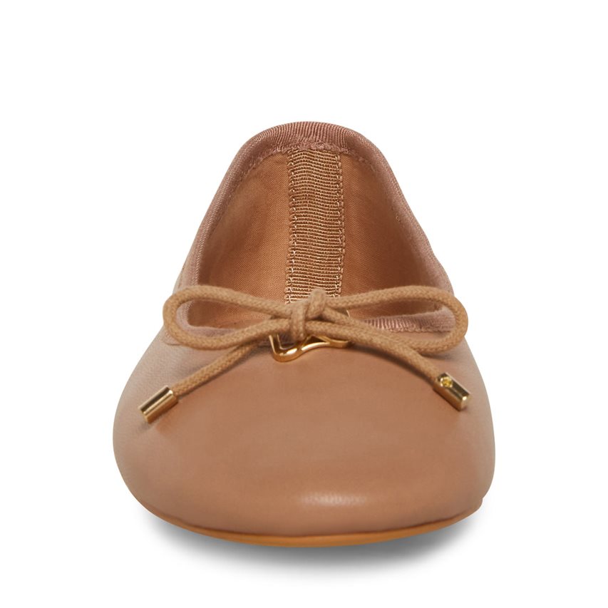 Ballerinas Steve Madden Blossoms Cuero Mujer Marrones | ES MX4928